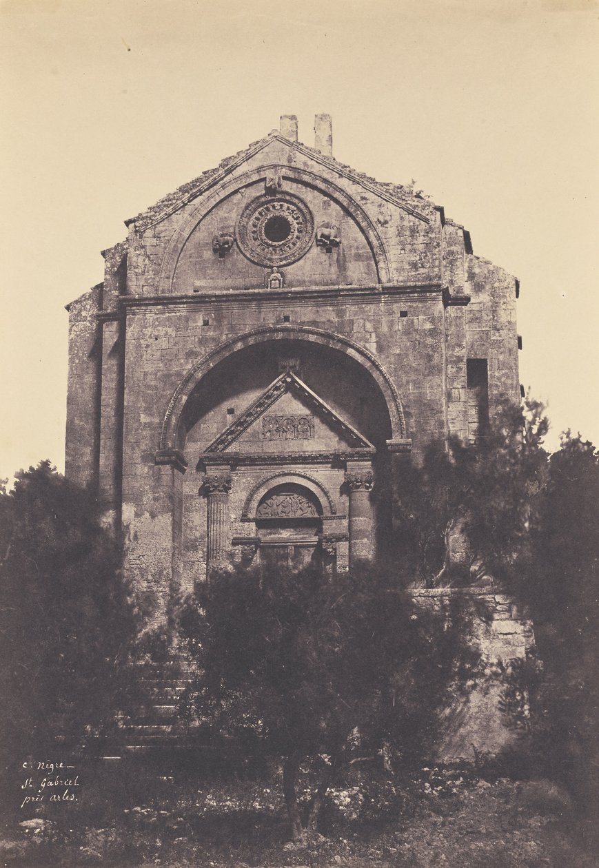 San Gabriel, cerca de Arles de Charles Nègre