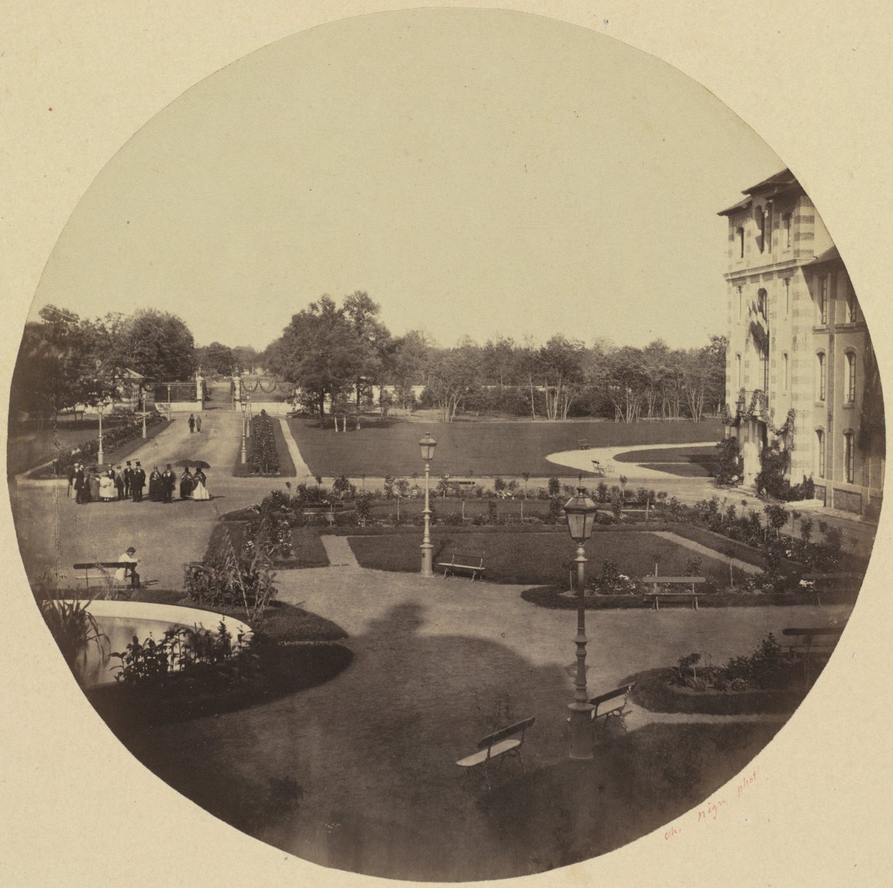 The Asylum at Vincennes de Charles Nègre