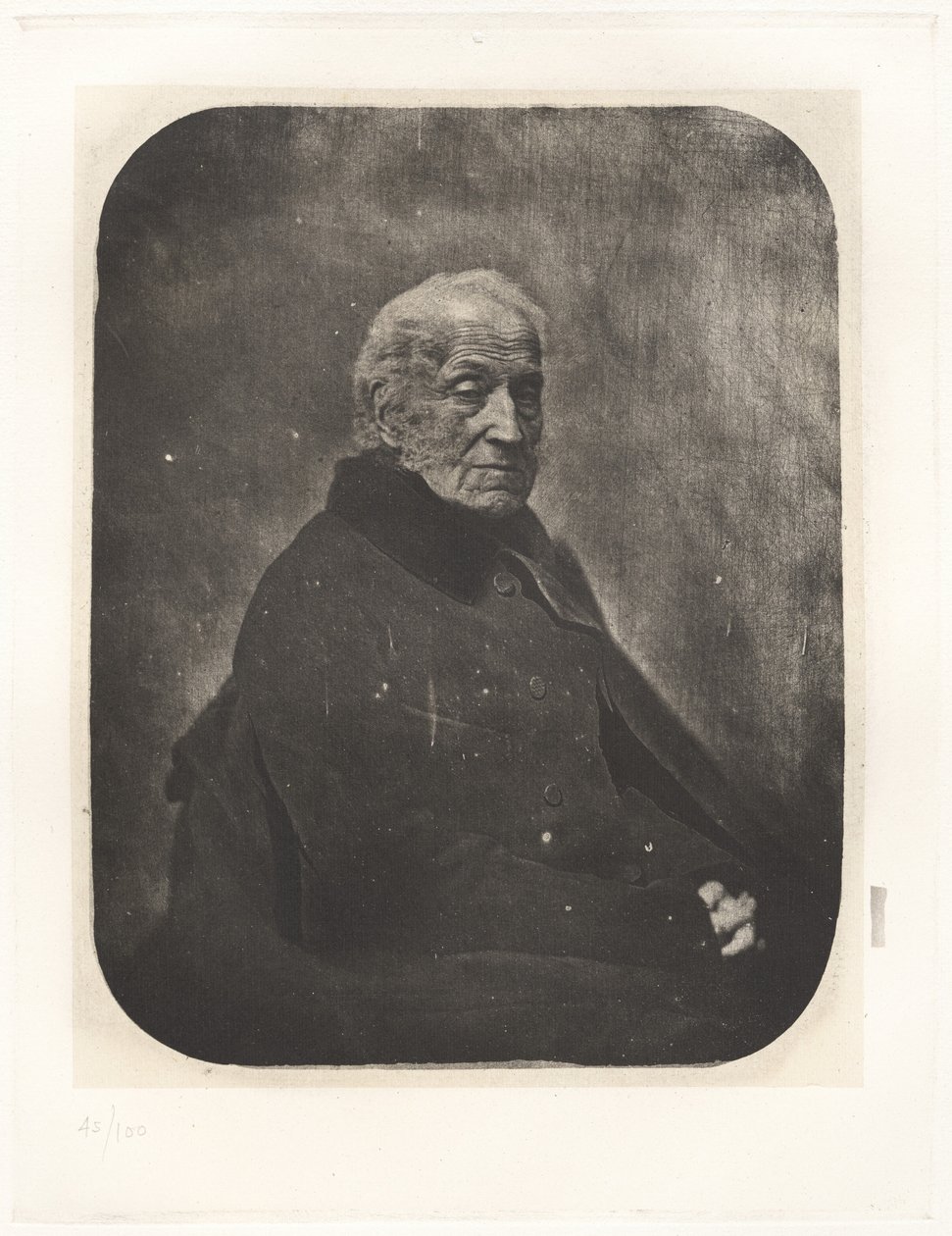 Placa X – Retrato del príncipe Adam Georges Czartorisky, por Nadar de Charles Nègre, Nadar, André Jammes