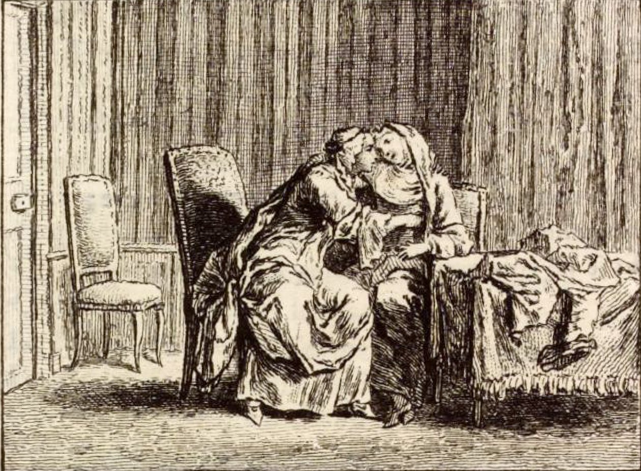 La costurera de Charles Nicolas Cochin