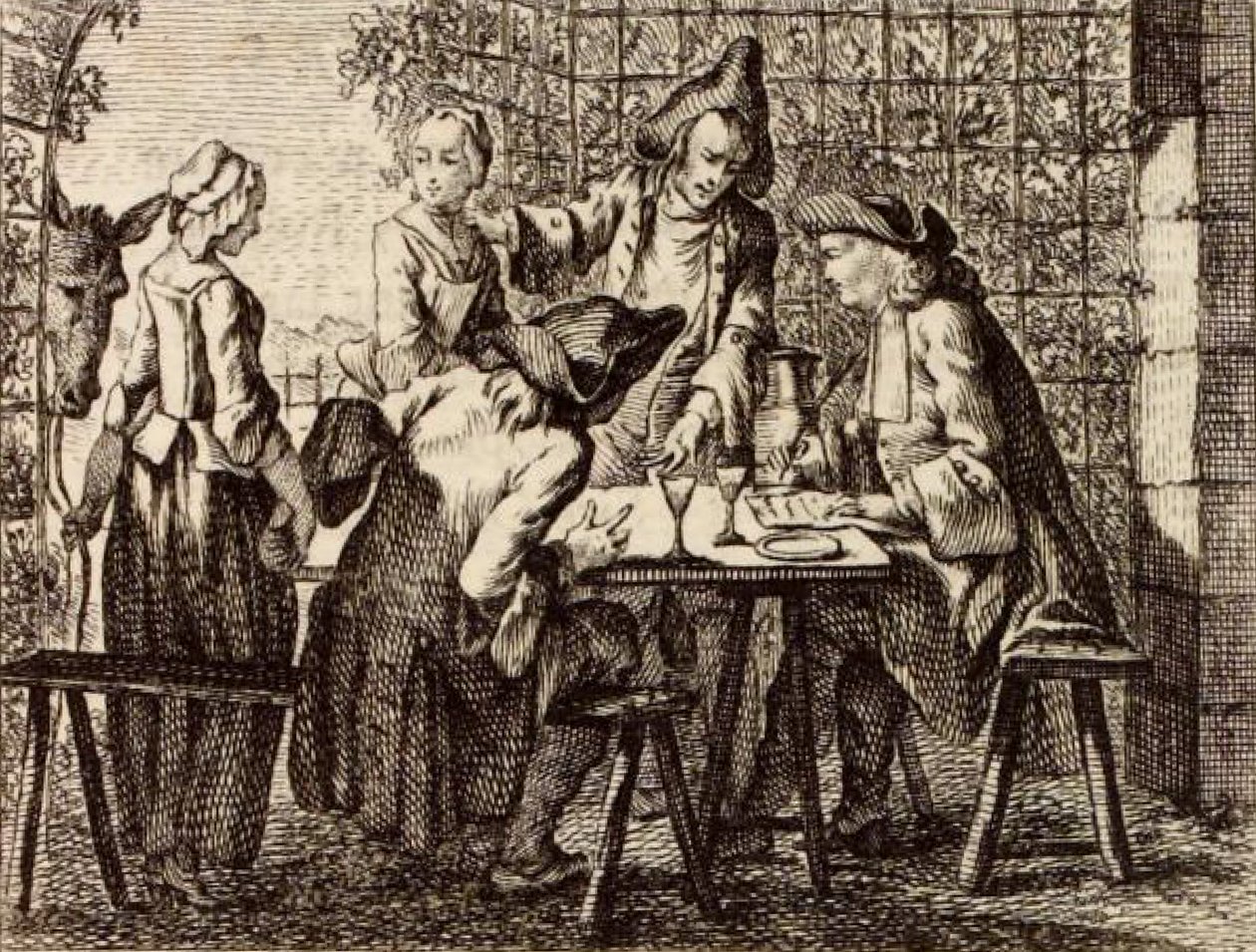 Los comerciantes de Charles Nicolas Cochin