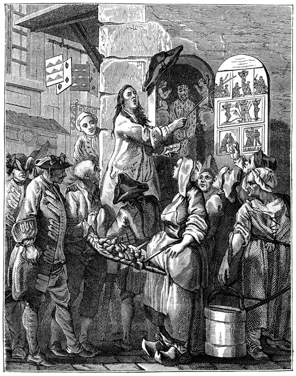 El Cantor de los Cantares, 1885 de Charles Nicolas Cochin