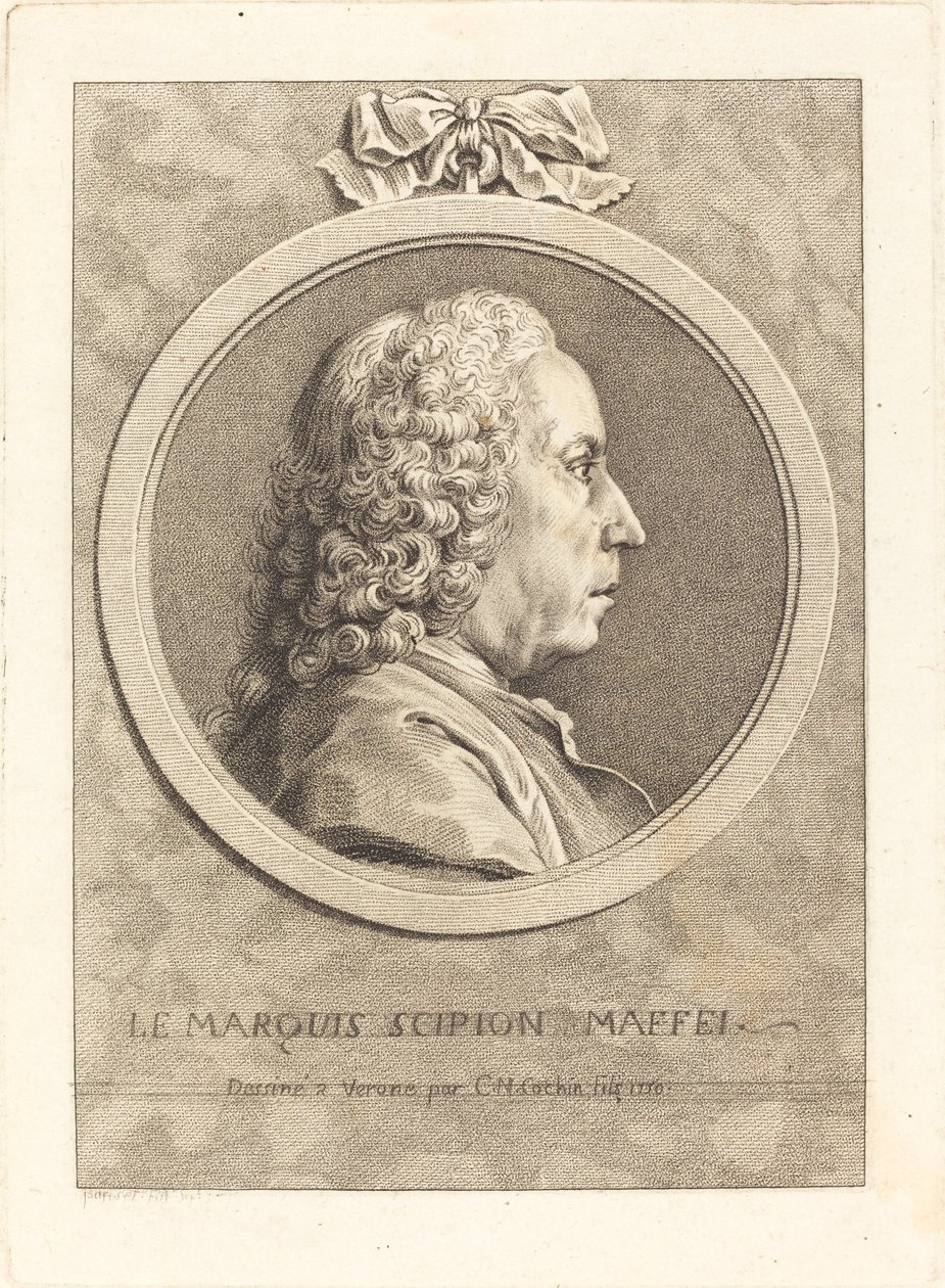 El Marqués Scipion Maffei de Charles Nicolas Cochin II