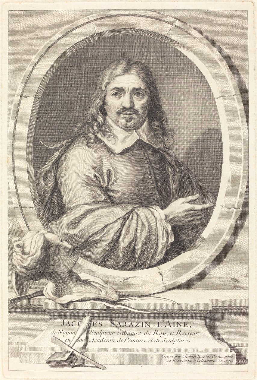 Jacques Sarazin el Viejo de Charles Nicolas Cochin I