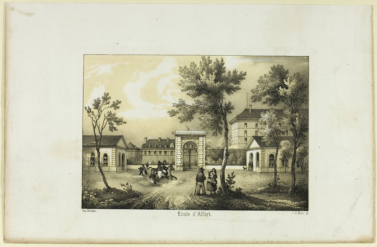Escuela Alfort de Charles Nicolas Lemercier