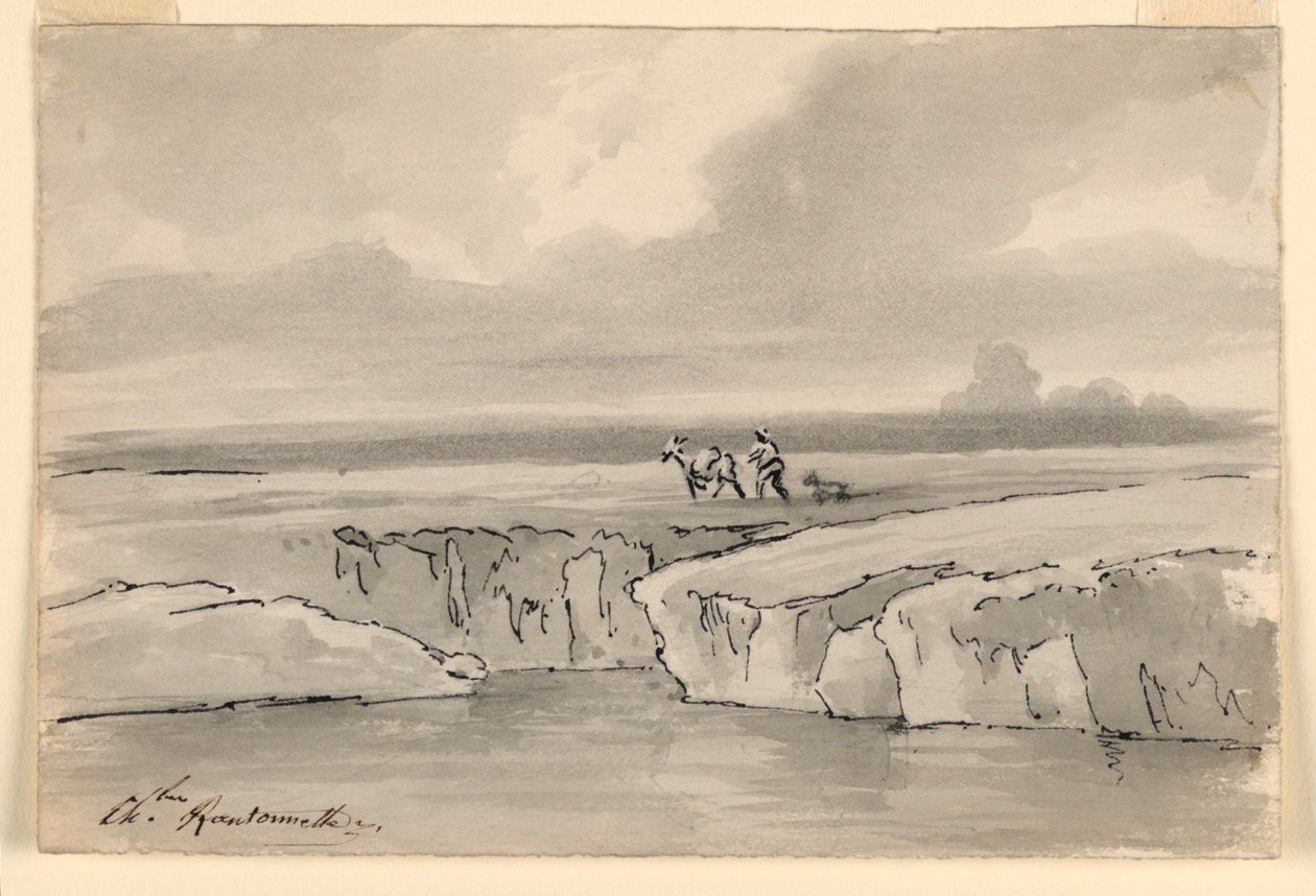 Paisaje de Charles Nicolas Ransonnette