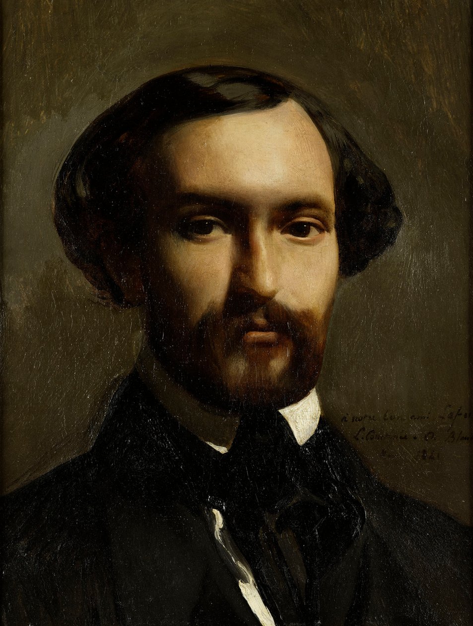 Retrato del compositor Charles Gounod 1818-1893, 1841 de Charles Octave Blanchard