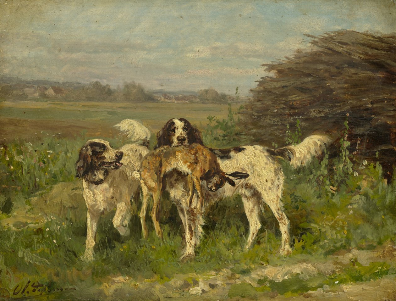 Fin de la caza de Charles Oliver de Penne