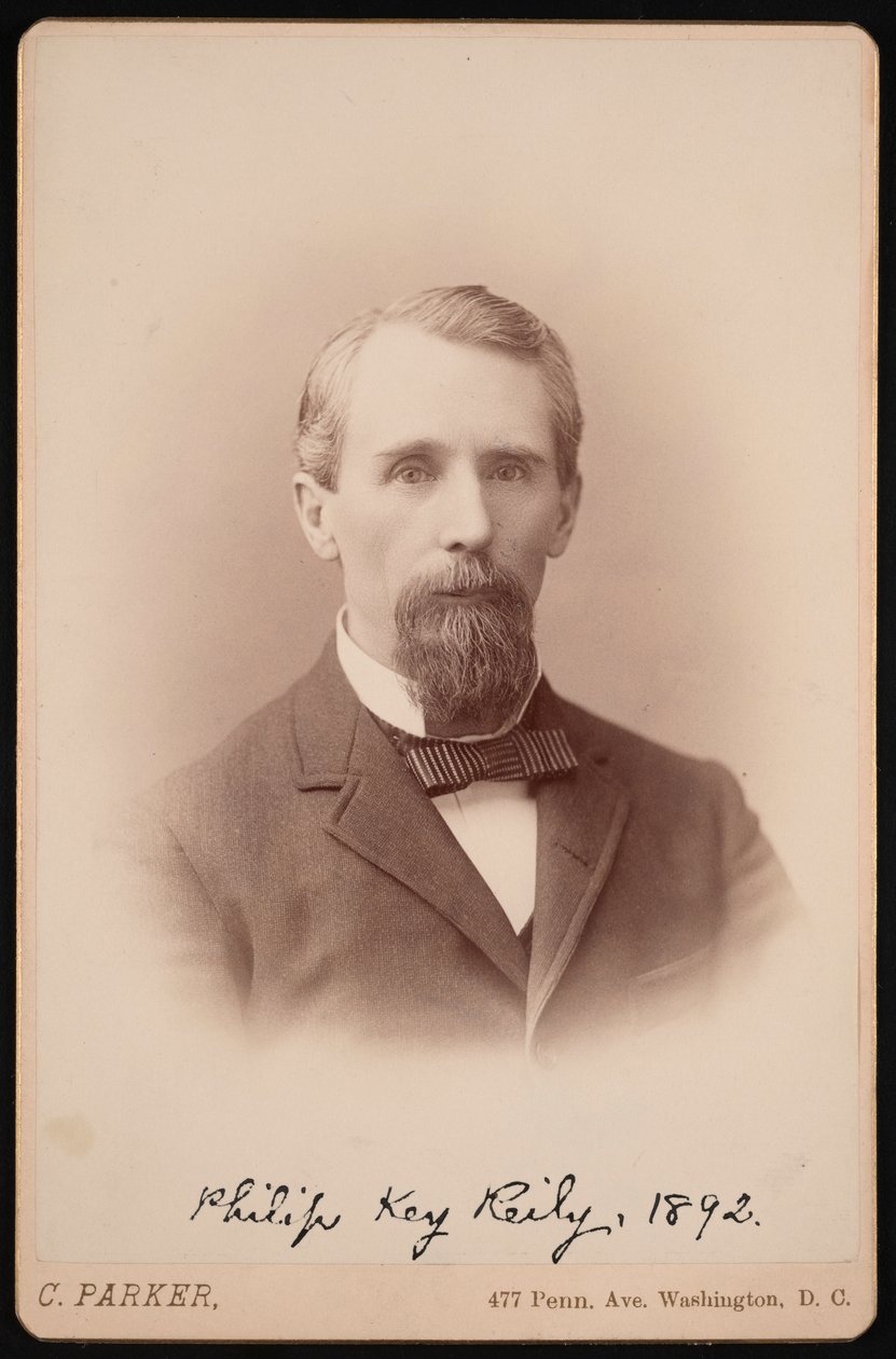 Retrato de Philip Key Reily 1829-1910, 1892 de Charles Parker