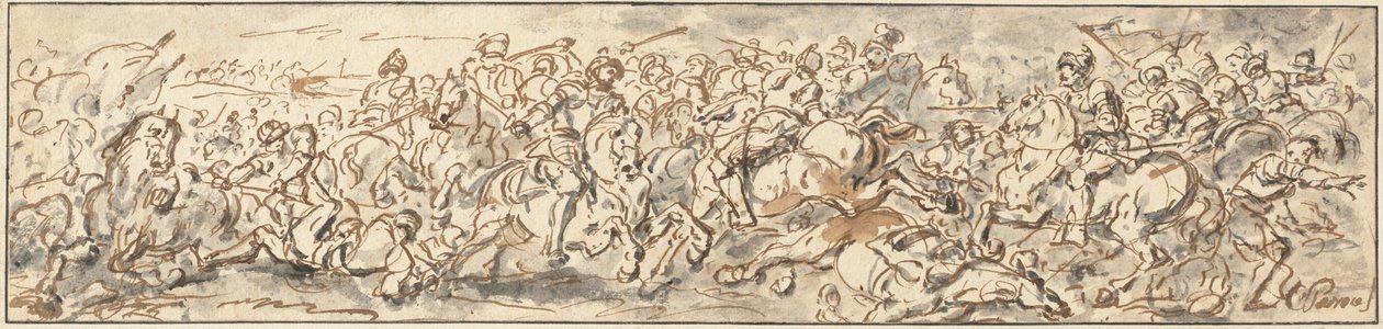 Batalla de Caballería de Charles Parrocel