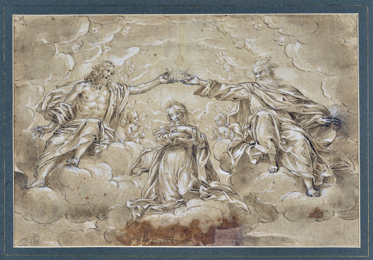 Coronación de la Virgen de Charles Parrocel