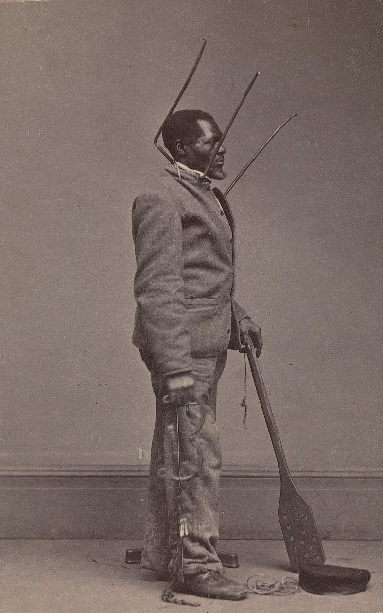 Wilson, esclavo marcado de Nueva Orleans, 1863 de Charles Paxson