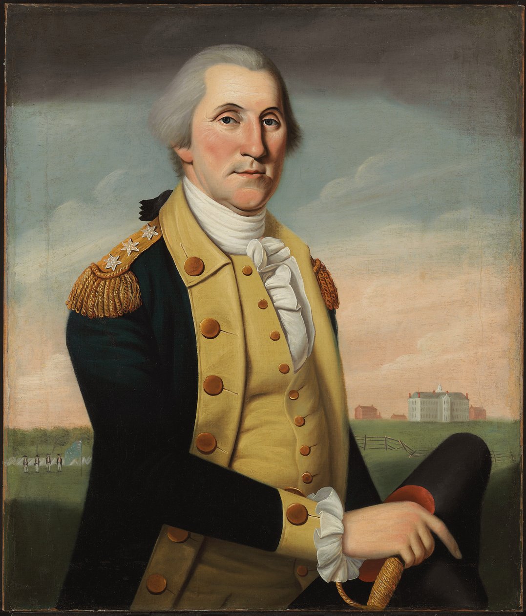 George Washington en Princeton de Charles Peale Polk