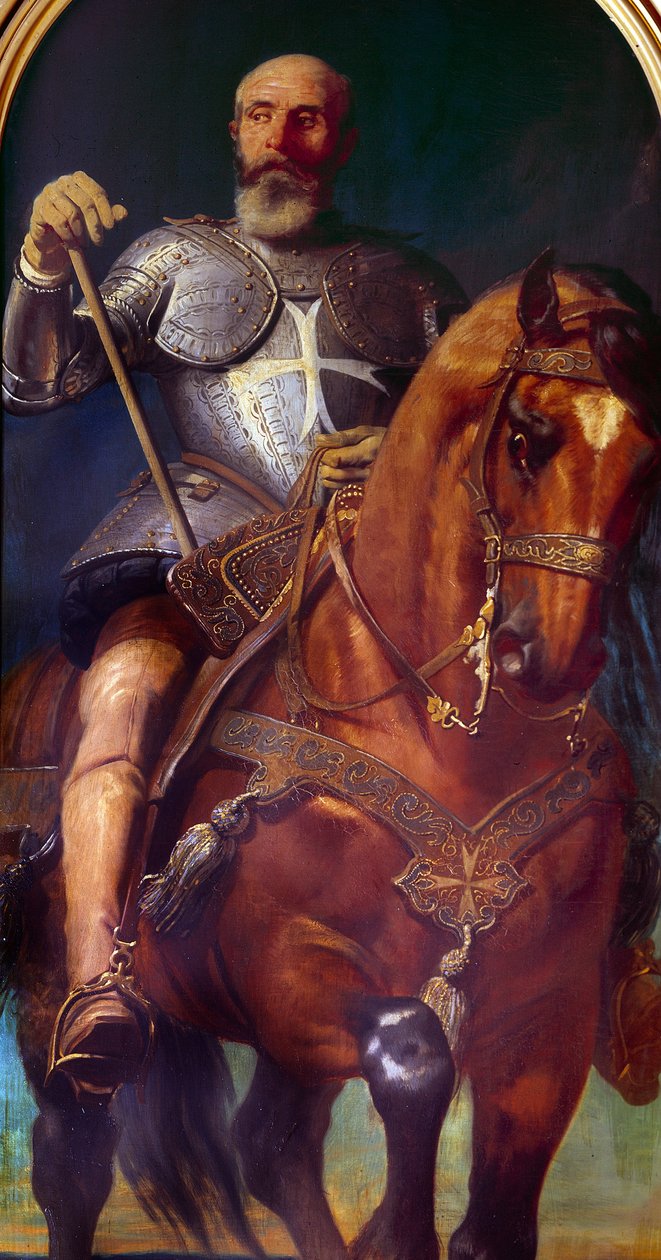Gran Maestro Juan de Valletta (1496-1568) de Charles Philippe Lariviere