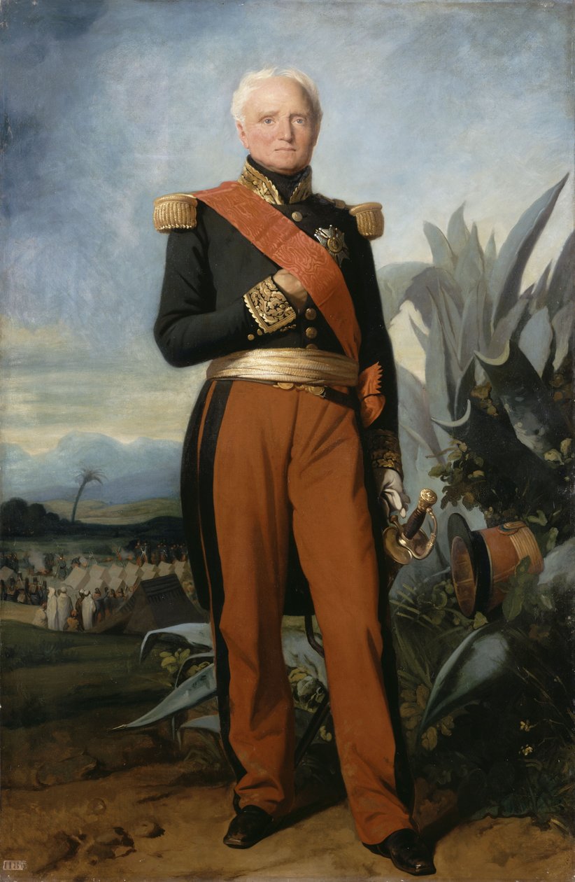 Francés: Thomas-Robert Bugeaud de la Piconnerie, duque de Isly (1784-1849), mariscal de Francia de Charles Philippe Lariviere