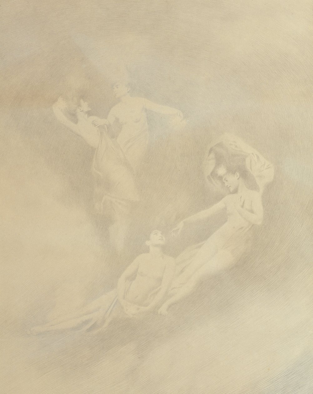 Espíritus en la niebla (punta de plata) de Charles Prosper Sainton