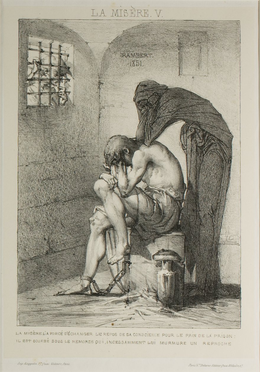 Plato cinco de Misery de Charles Rambert