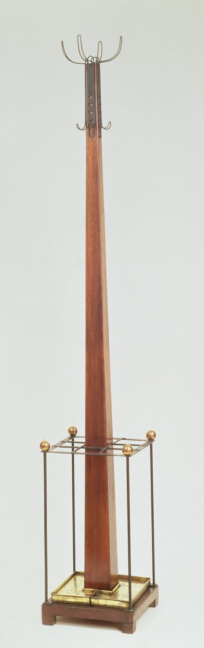Perchero para el Comedor Blanco, Ingram Street Tearooms, 1905 de Charles Rennie Mackintosh