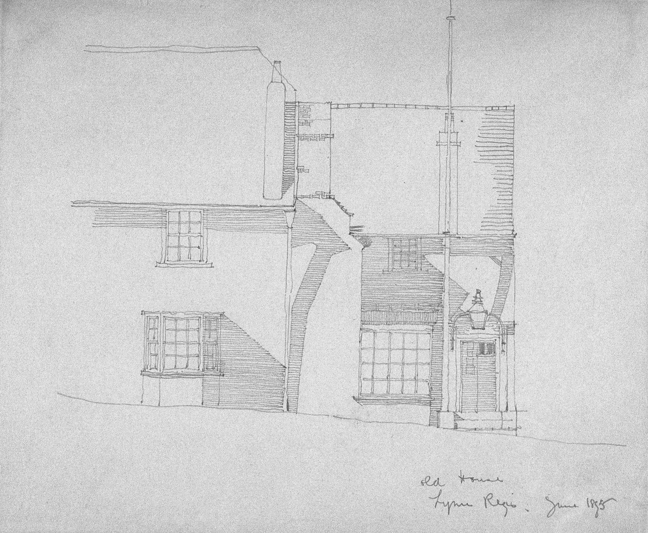 Casa Antigua, Lyme Regis, Dorsetshire, 1895 de Charles Rennie Mackintosh