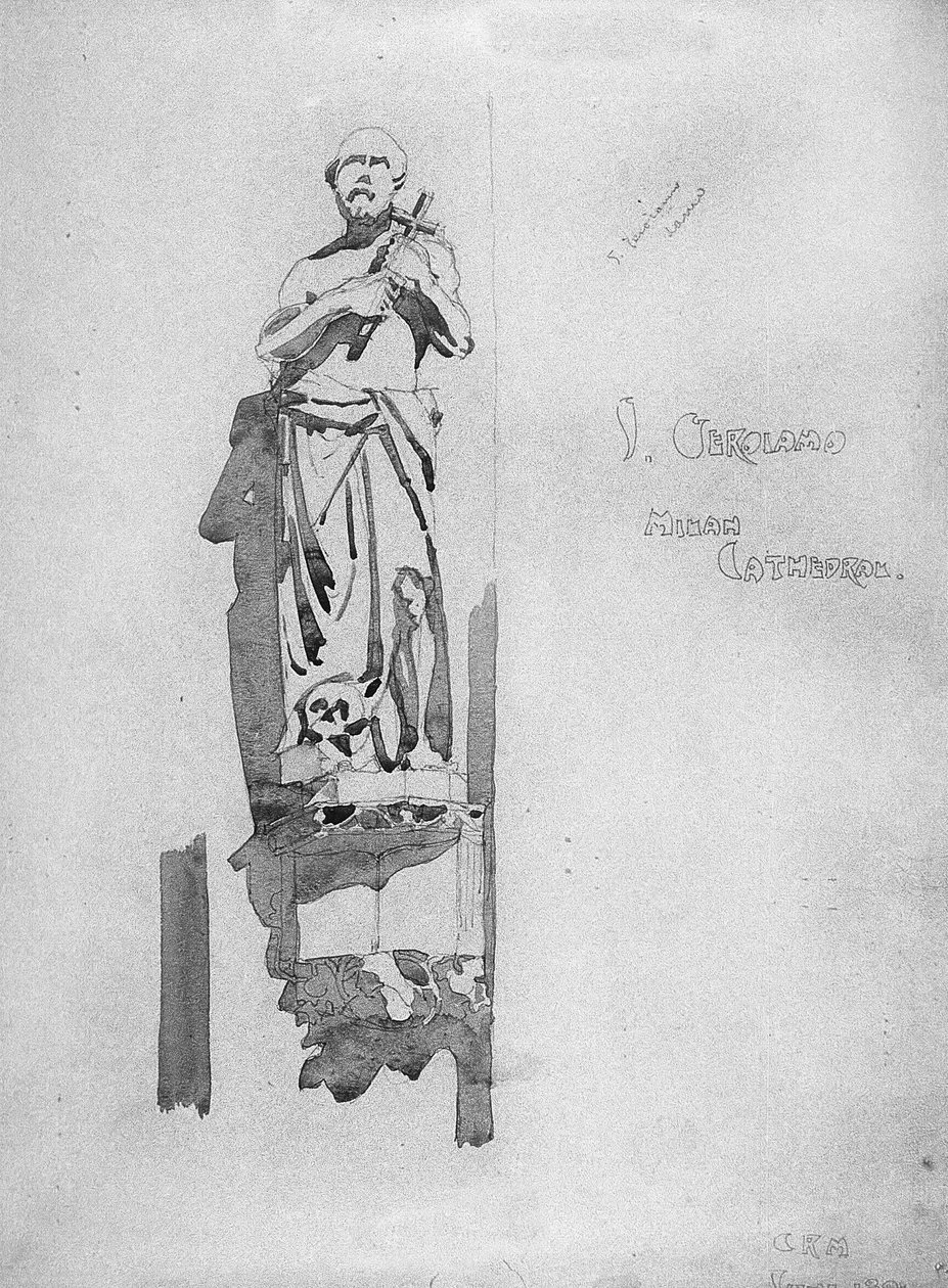 San Jerónimo, 1891 de Charles Rennie Mackintosh