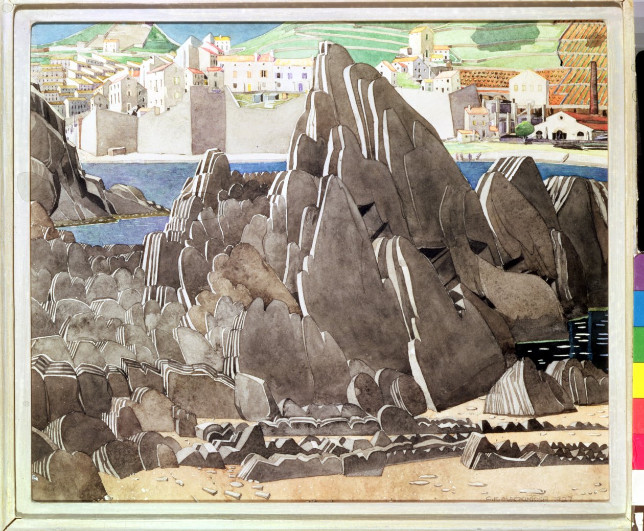 Las rocas, 1927 de Charles Rennie Mackintosh