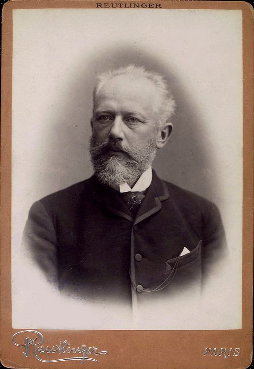 Piotr Ilich Chaikovski, compositor ruso, finales del siglo XIX de Charles Reutlinger