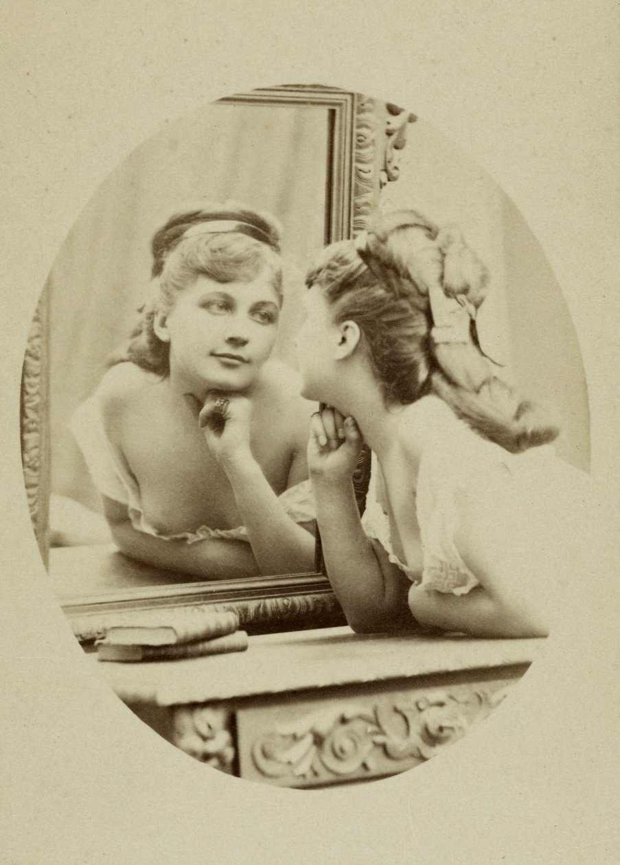 Retrato de la actriz Henriette Victoire Drouard (1851-1923). de Charles Reutlinger