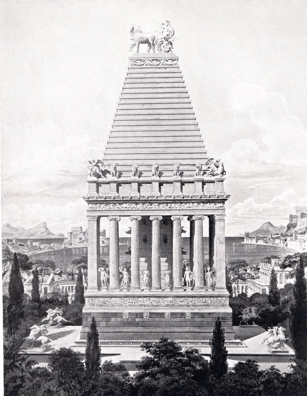 El Mausoleo Original, ilustración de 