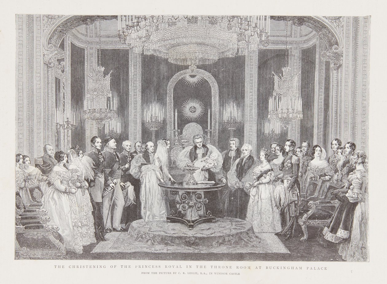 Bautizo de Victoria, Princesa Real de Charles Robert Leslie