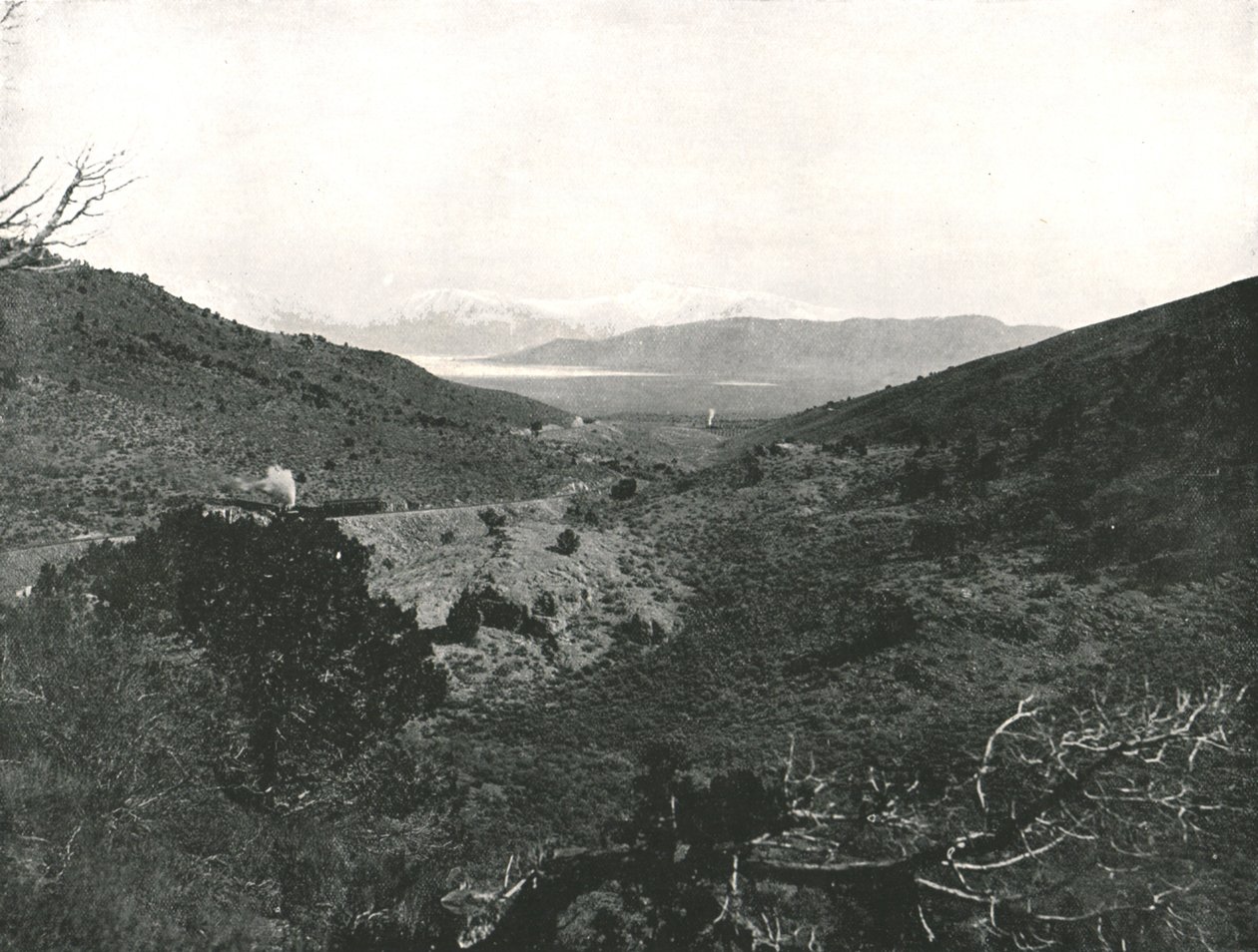 Lago Utah desde Circle Point, Salt Lake City, EE.UU., 1895 de Charles Roscoe Savage