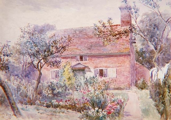 Un Jardín de Cabaña de Charles Rowbotham