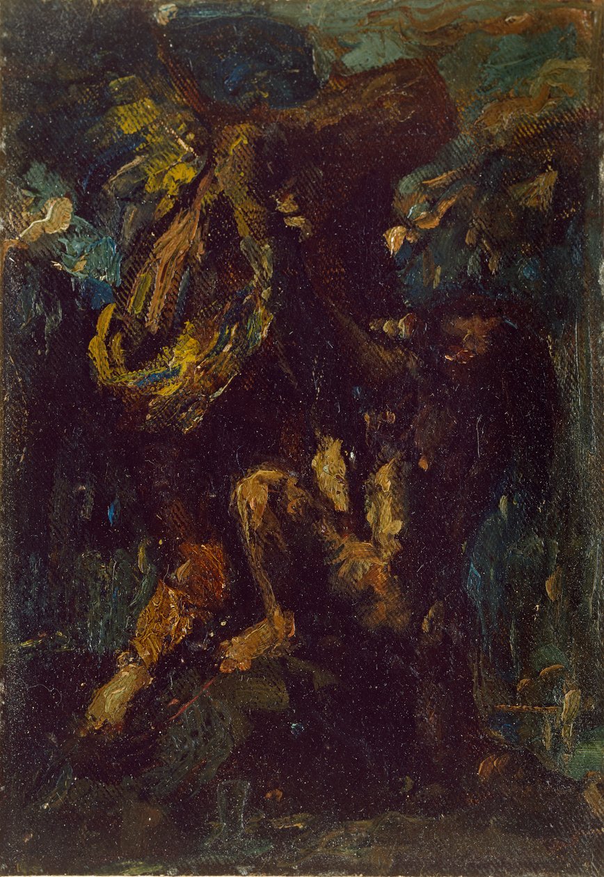 Jacob luchando con el ángel de Charles S Ricketts