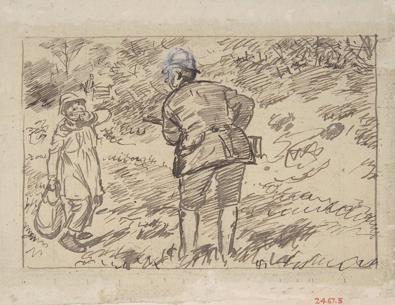 Una reprensión, 1870-1891 de Charles Samuel Keene
