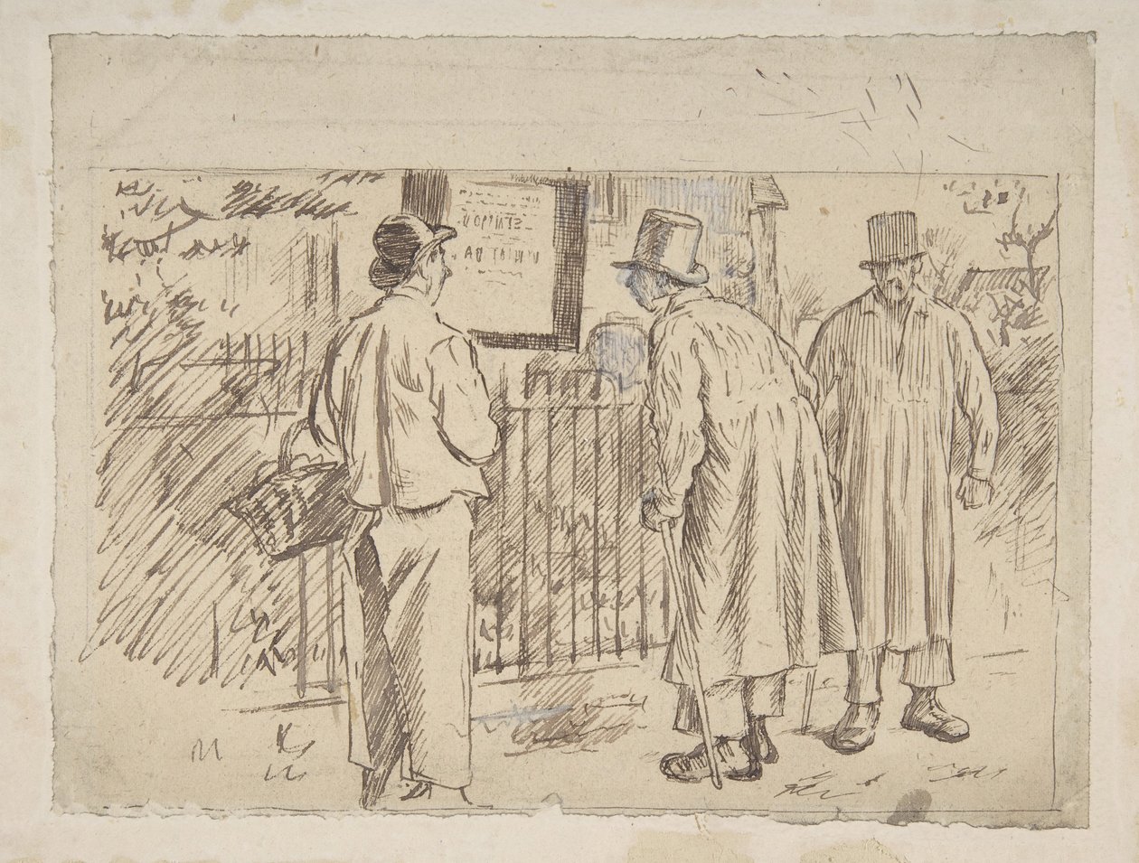 Un Lobo con Piel de Oveja, 1870-1891 de Charles Samuel Keene