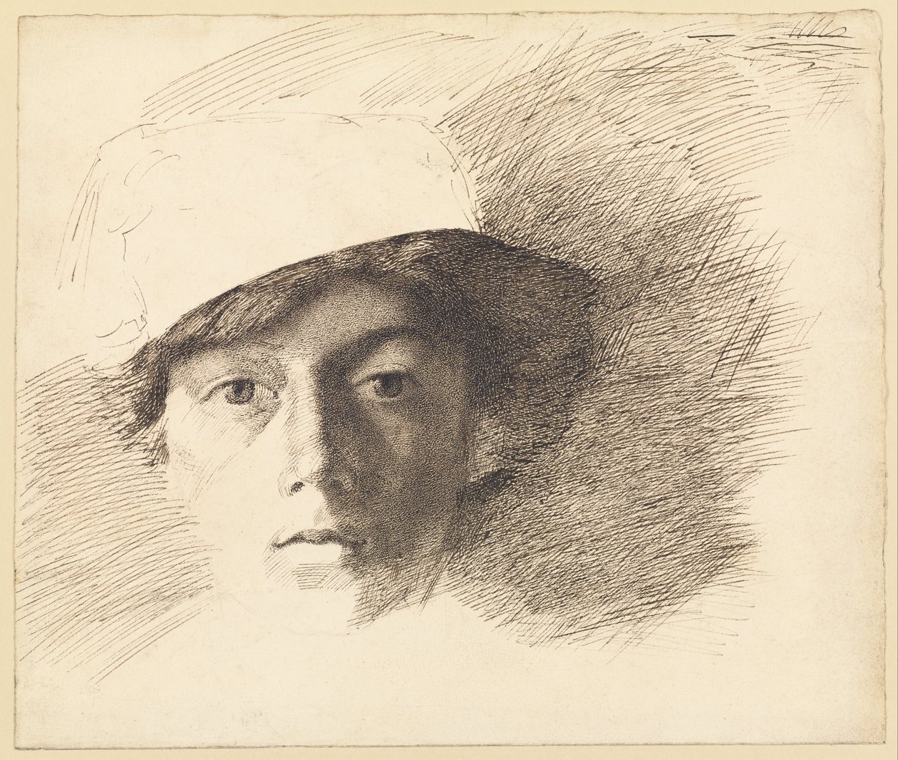Autorretrato de Charles Samuel Keene