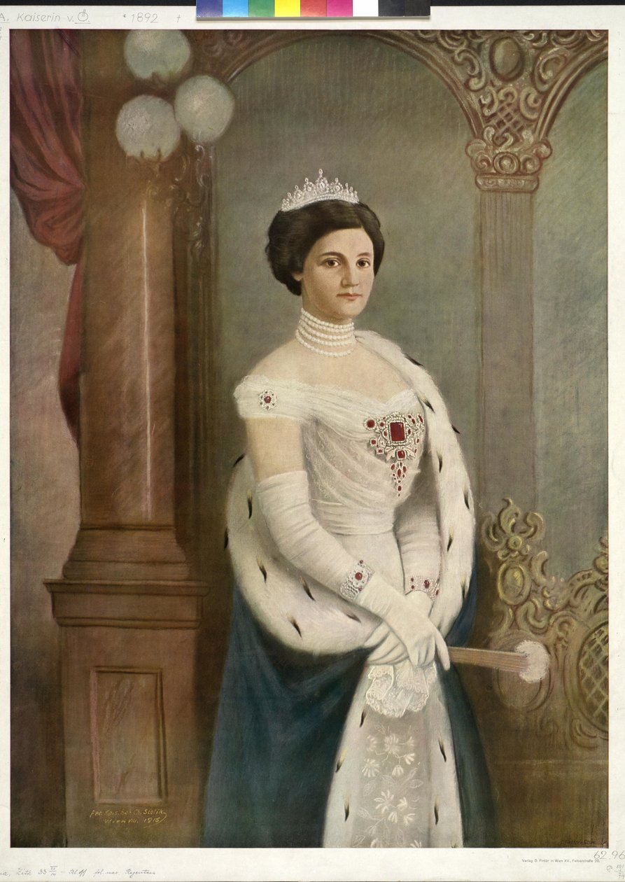 Emperatriz de Austria Zita de Charles Scolik