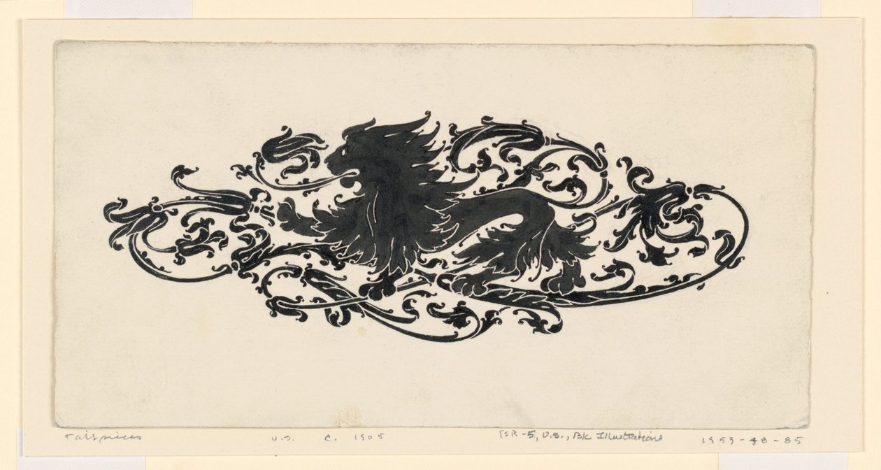 Colofón de Charles Scribner