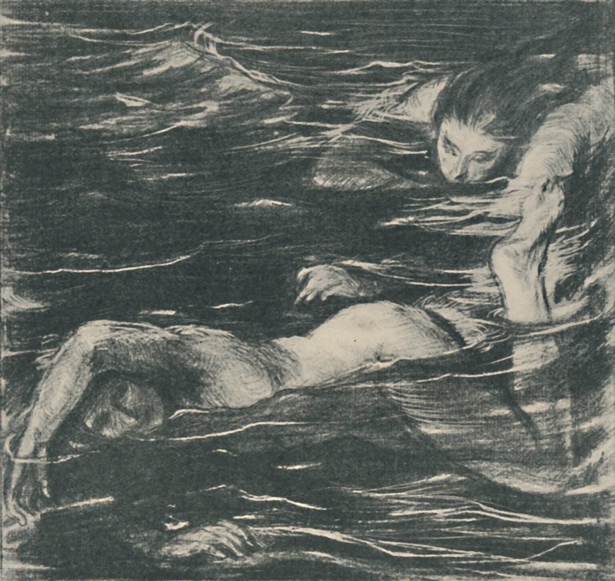 La persecución, 1919 de Charles Shannon