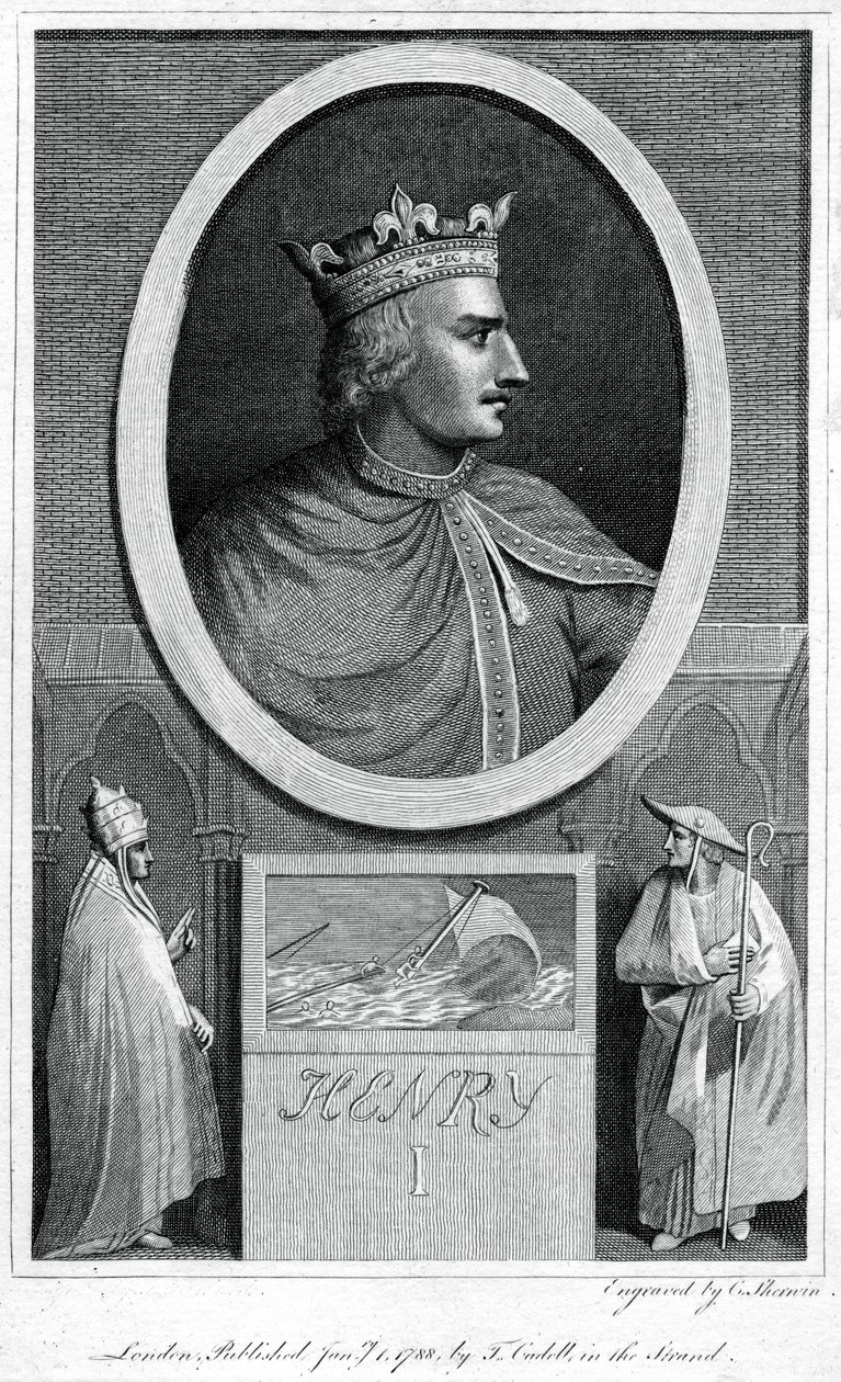 Enrique I, Rey de Inglaterra, 1788 de Charles Sherwin
