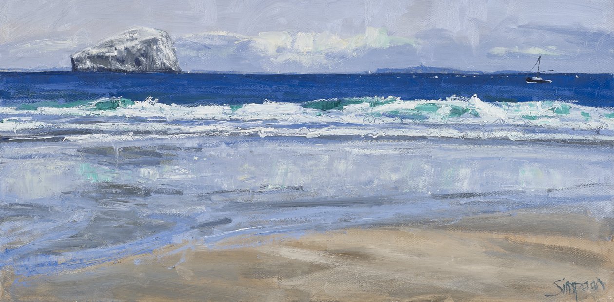 Islas del Este, 2013 (óleo sobre lienzo) de Charles Simpson
