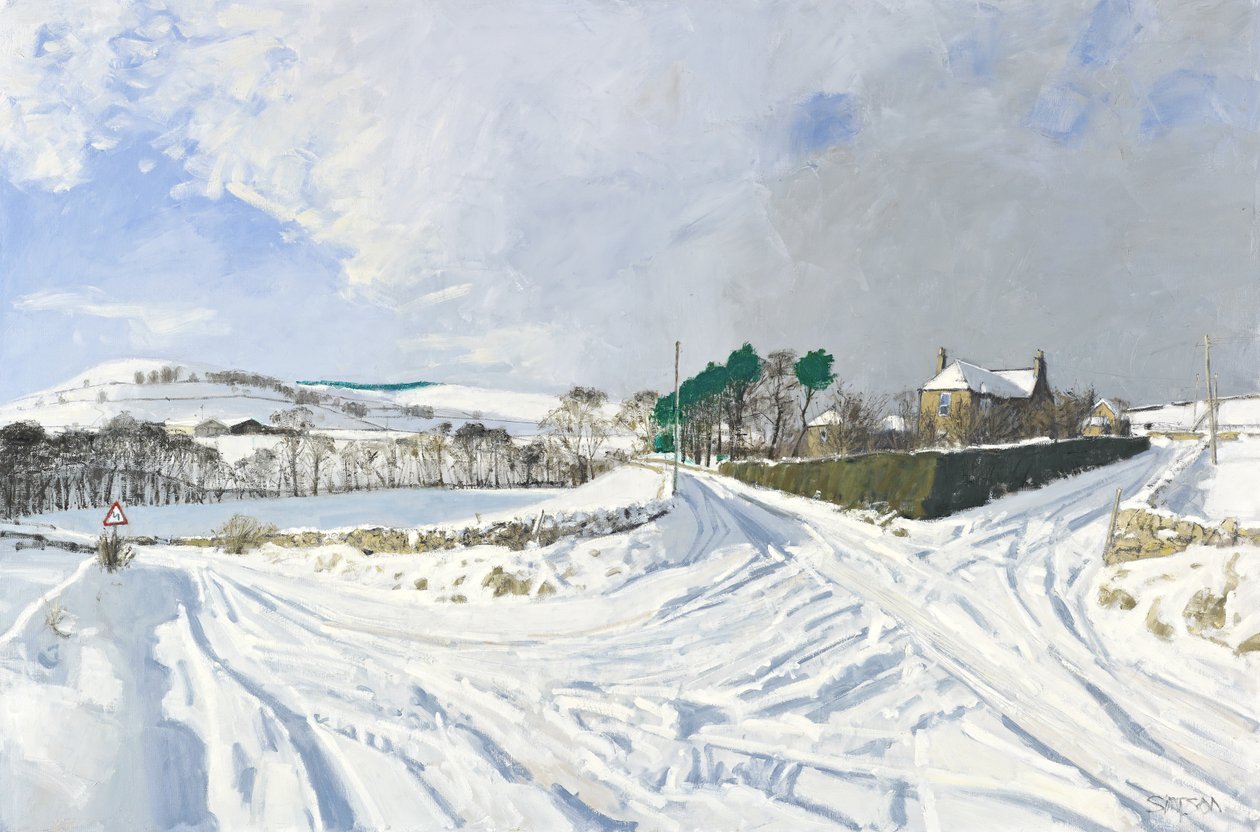 Newhall, 2011 (óleo sobre lienzo) de Charles Simpson