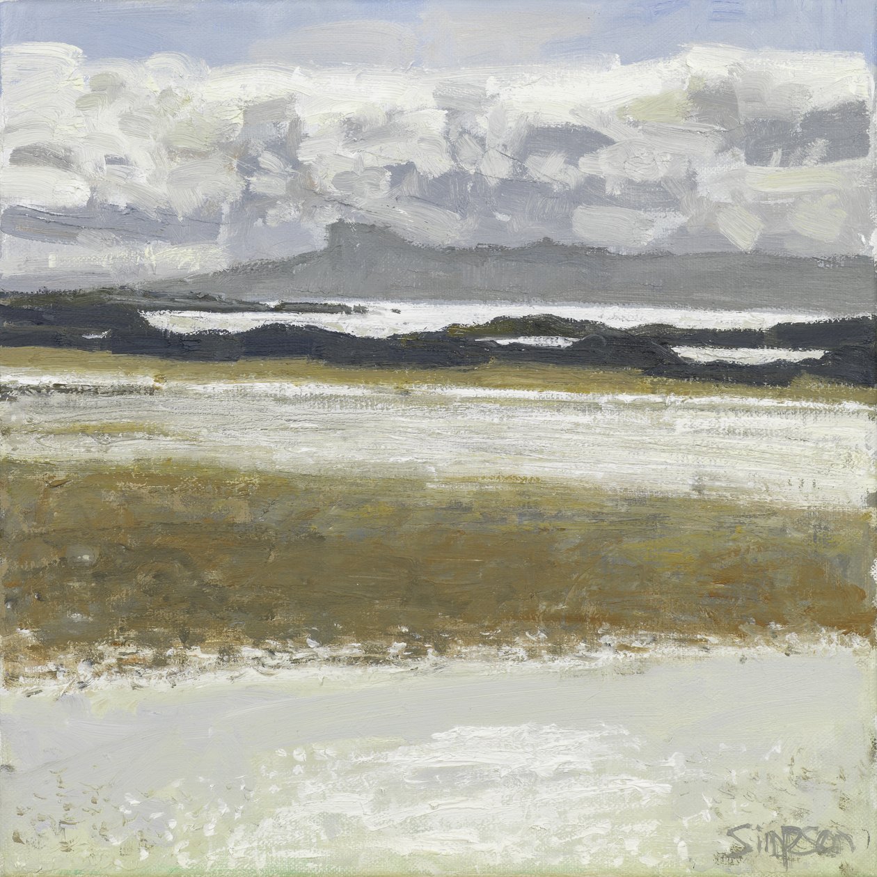 Sgurr, 2016 (óleo sobre lienzo) de Charles Simpson