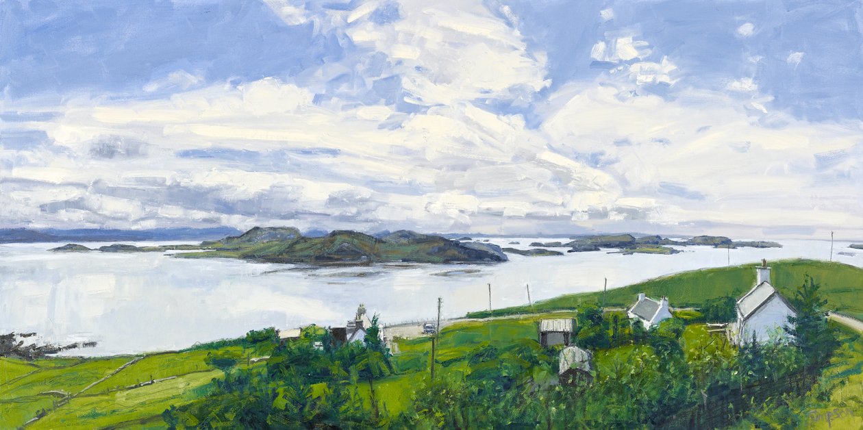 Summer Isles, 2011 (óleo sobre lienzo) de Charles Simpson