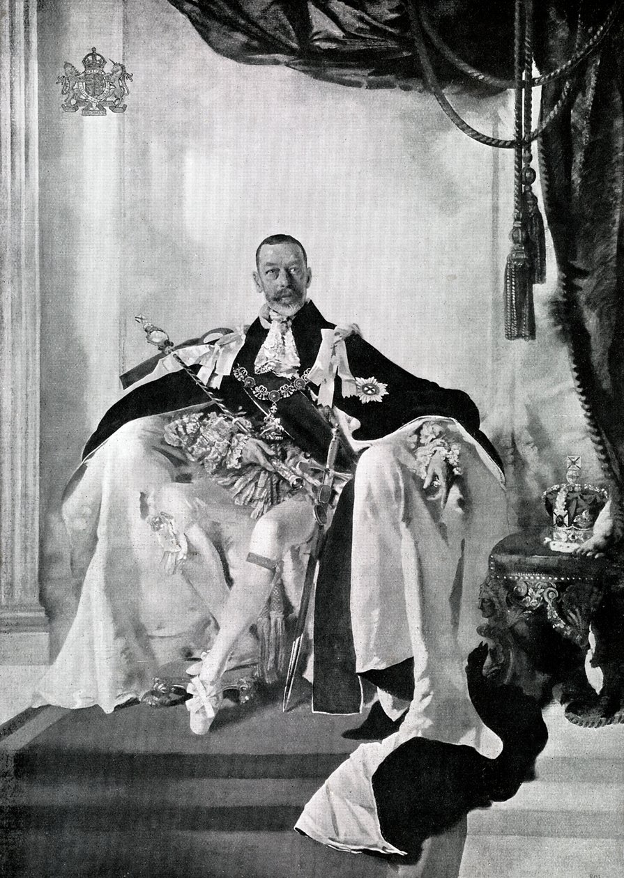 Jorge V, 1924 de Charles Sims
