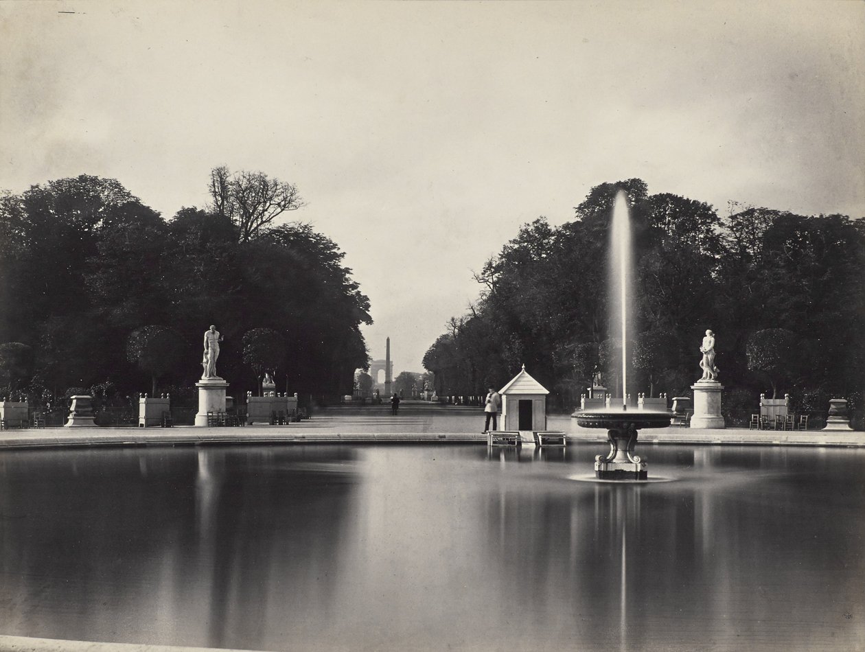 Jardín de las Tullerías, París de Charles Soulier