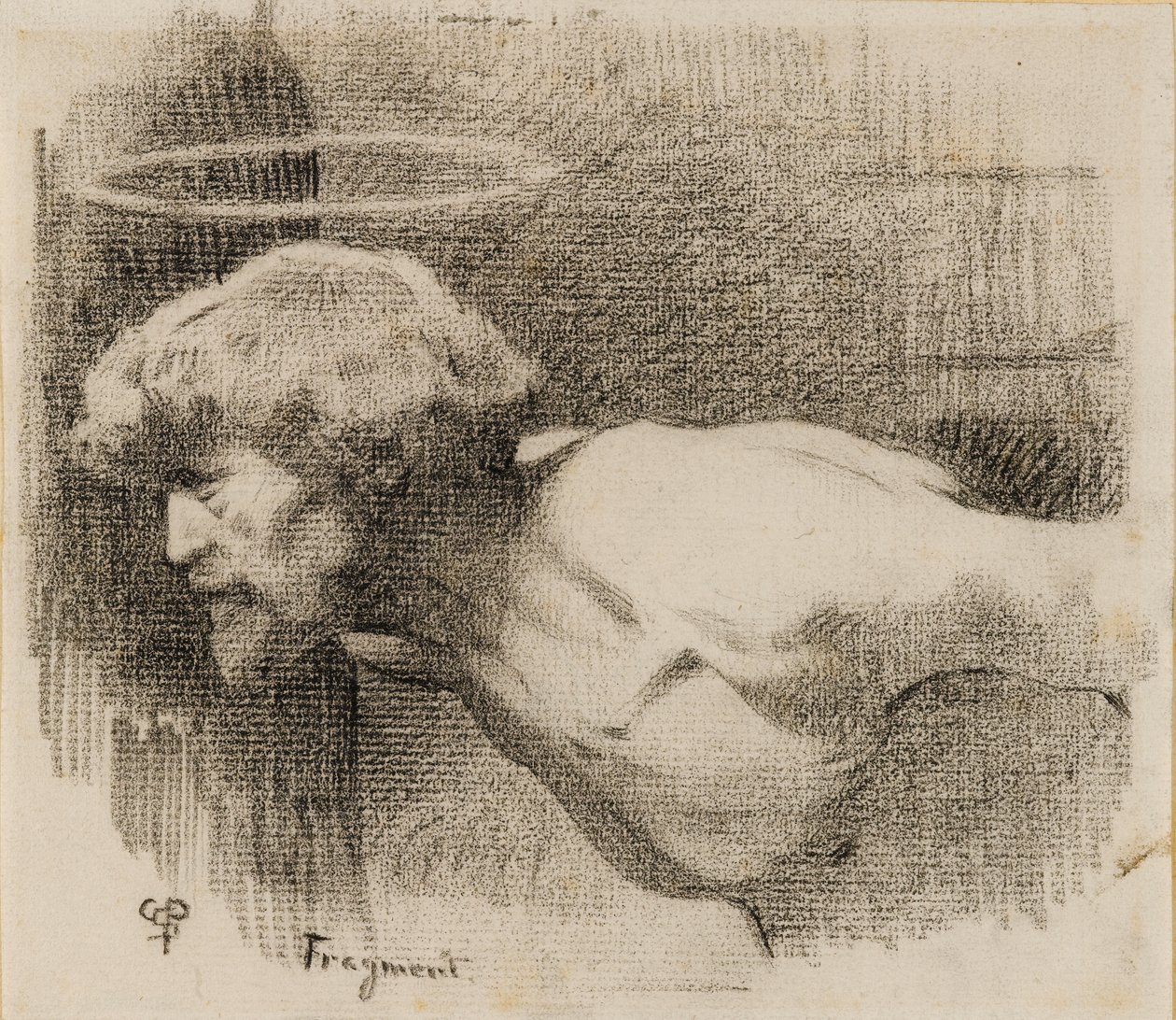 Estudio para La decapitación de San Juan Bautista, c.1881 de Charles Sprague Pearce