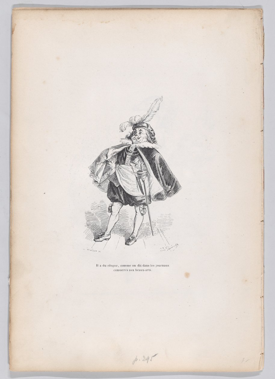 Él tiene cada uno de ellos, como dicen en las revistas dedicadas a las bellas artes de Charles Tamisier
