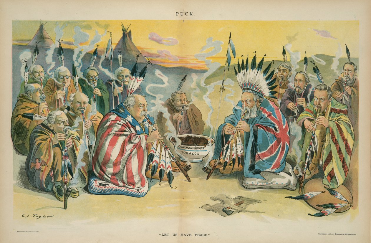 Tengamos paz, 1896 de Charles Taylor