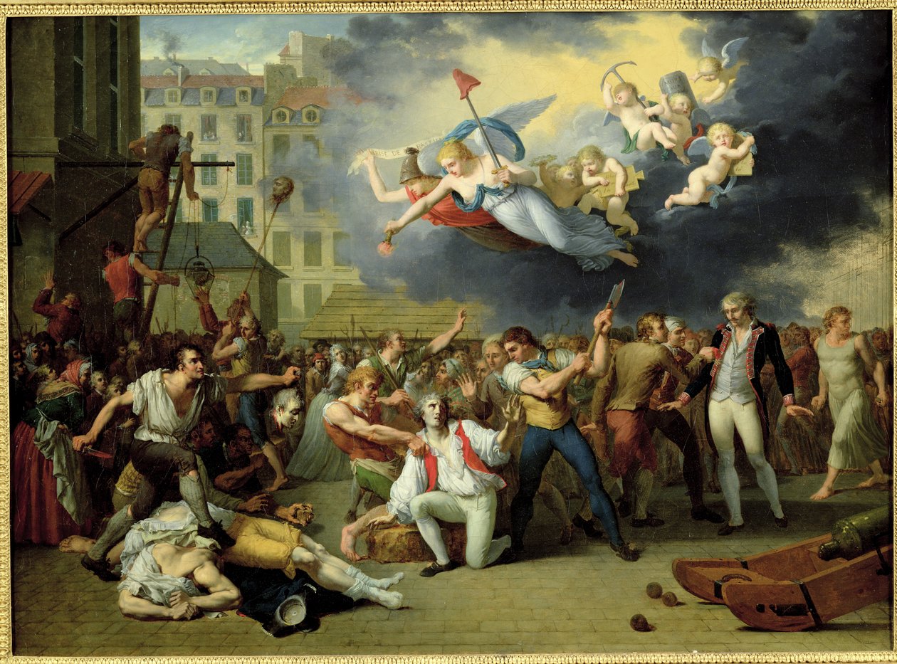 Masacre del Marqués de Pellepont, 14 de julio de 1789 de Charles Thevenin