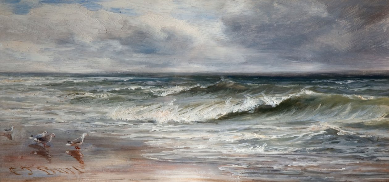 Olas del mar de Charles Thomas Burt